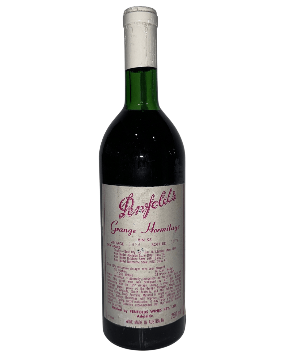 1973 Penfolds Grange Shiraz - Iconic Australian Red – JC