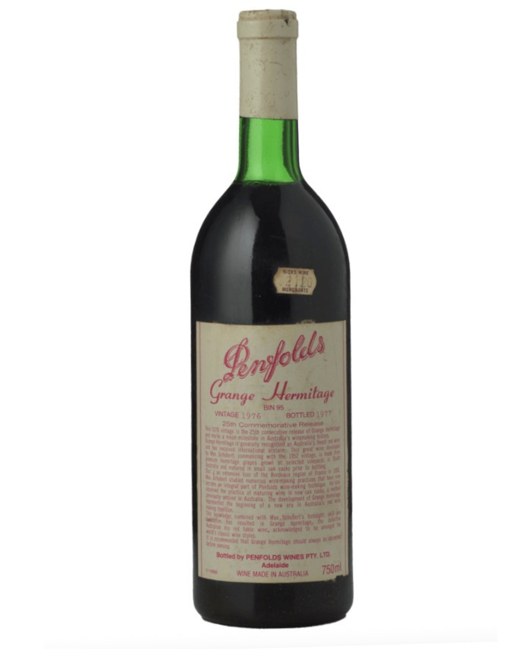 1976 Penfolds Bin 95 Grange Shiraz 750ml
