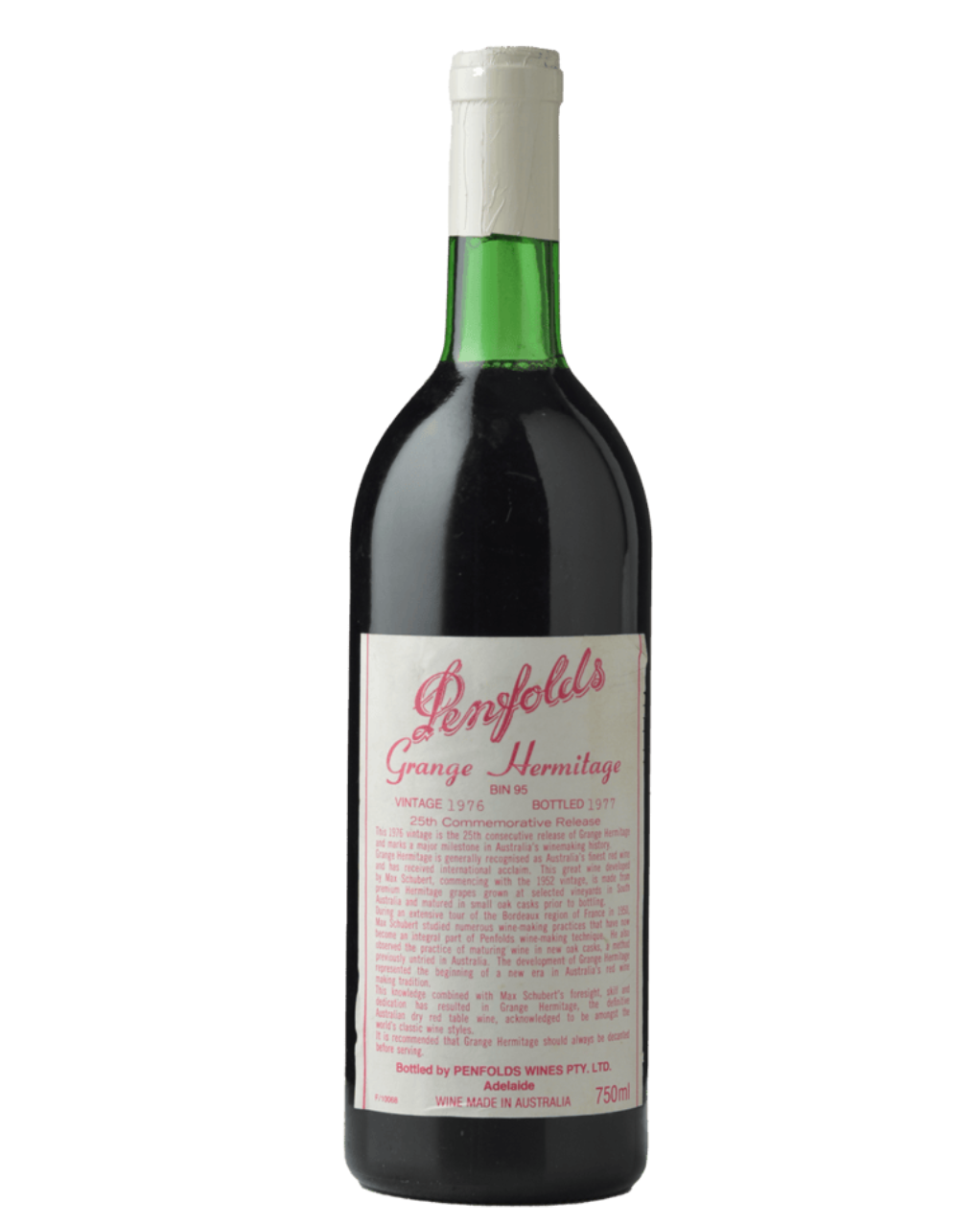 1976 Penfolds bin 95 grange