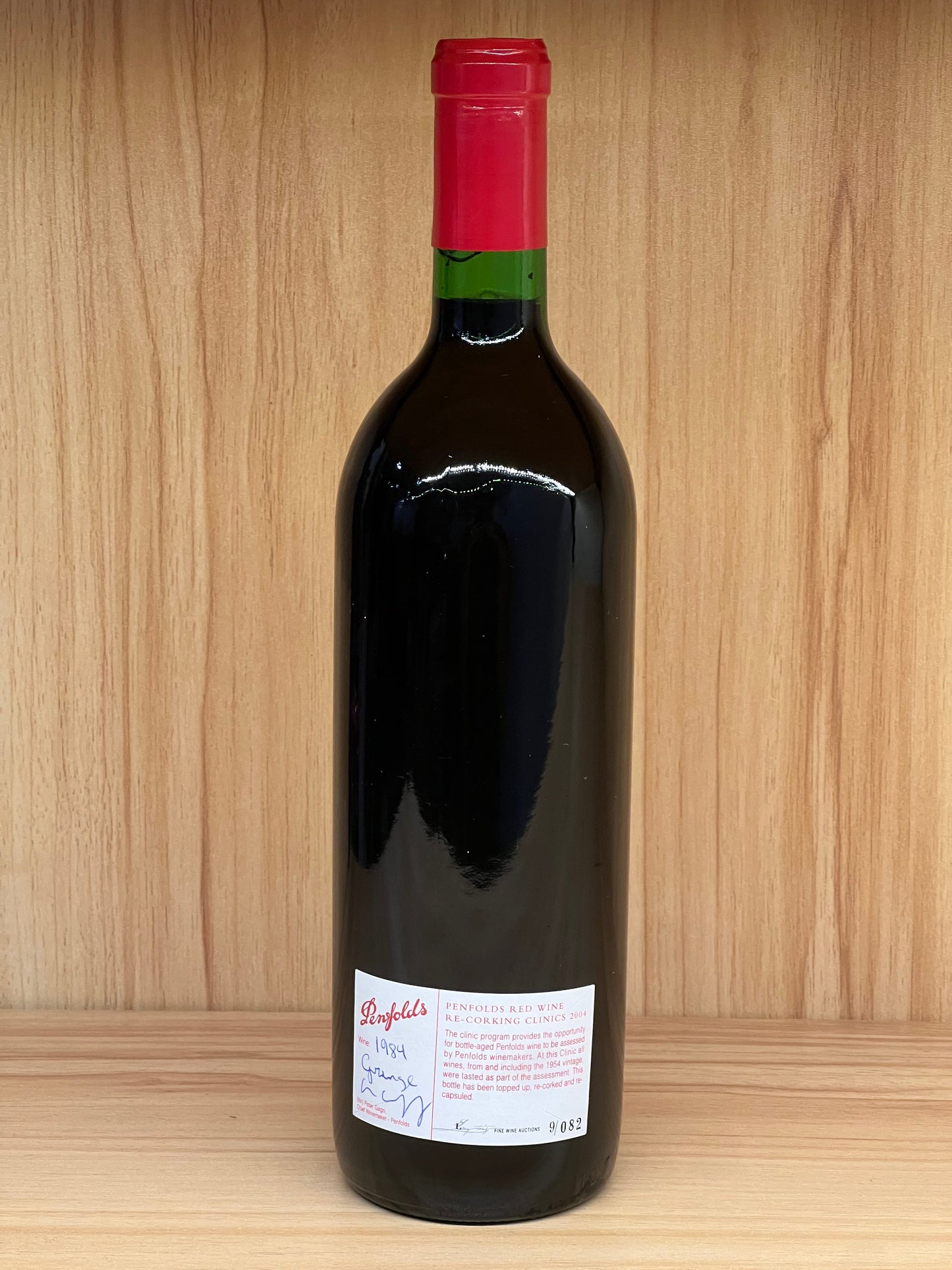 1984 Penfolds Bin 95 Grange Shiraz 750ml (Clinic 2004)