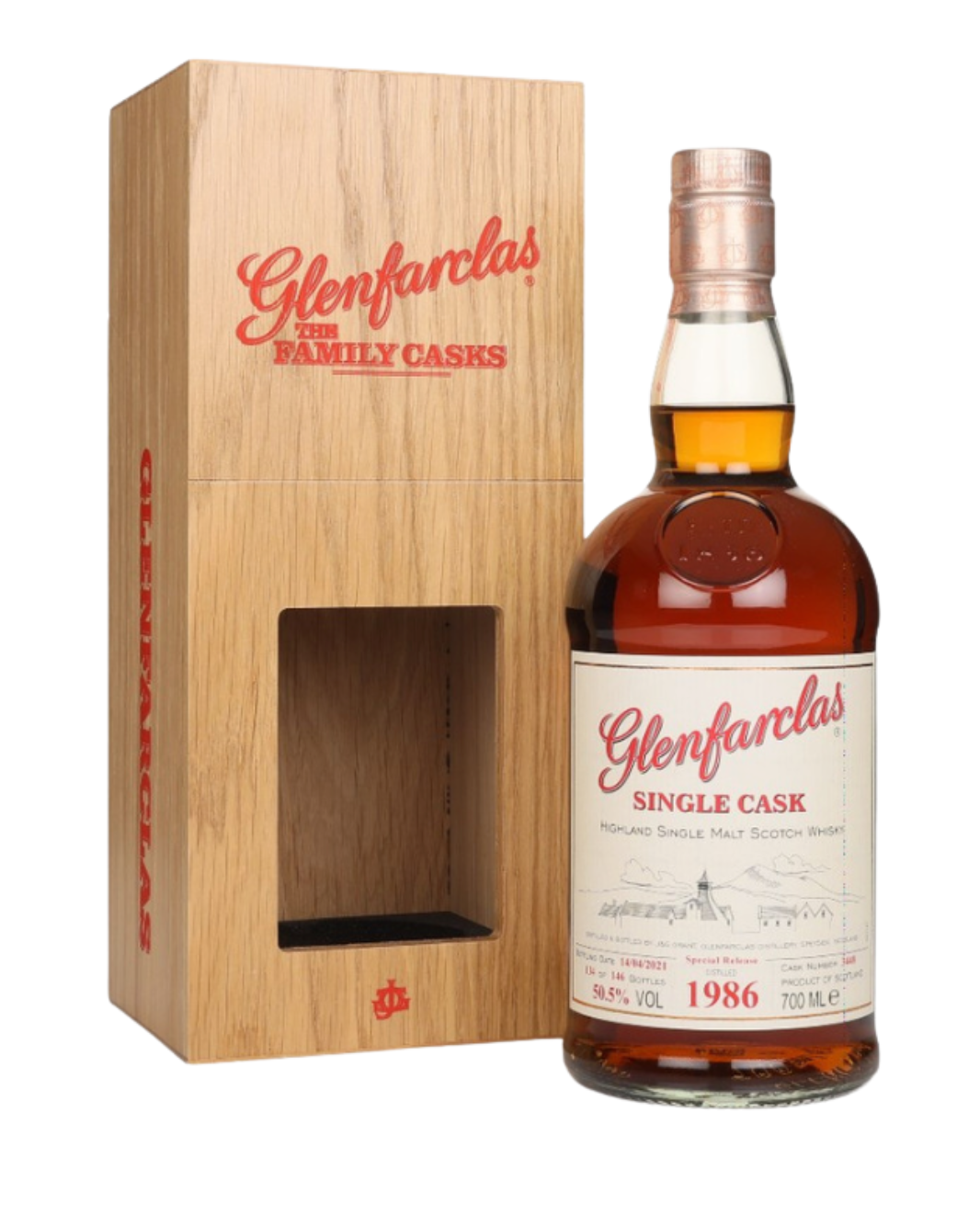 1986 Glenfarclas The Family Casks Single Cask Vintage