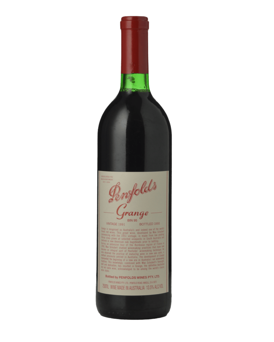1991 Penfolds Bin 95 Grange Shiraz 750ml