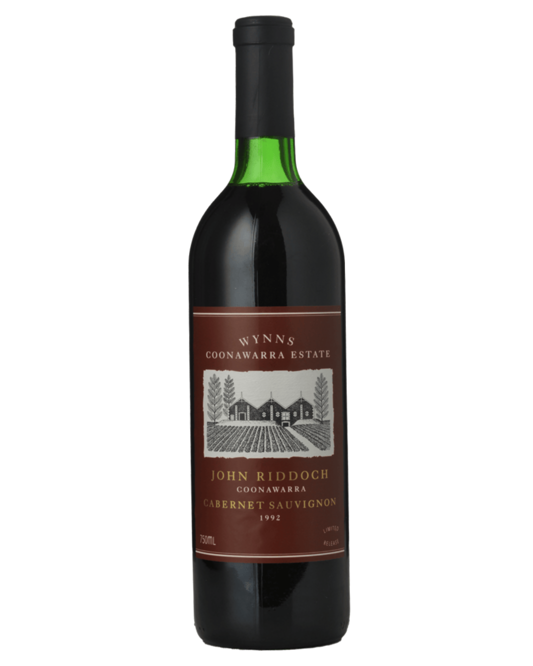 1992 Wynns Coonawarra Estate John Riddoch Cabernet Sauvignon 750ml