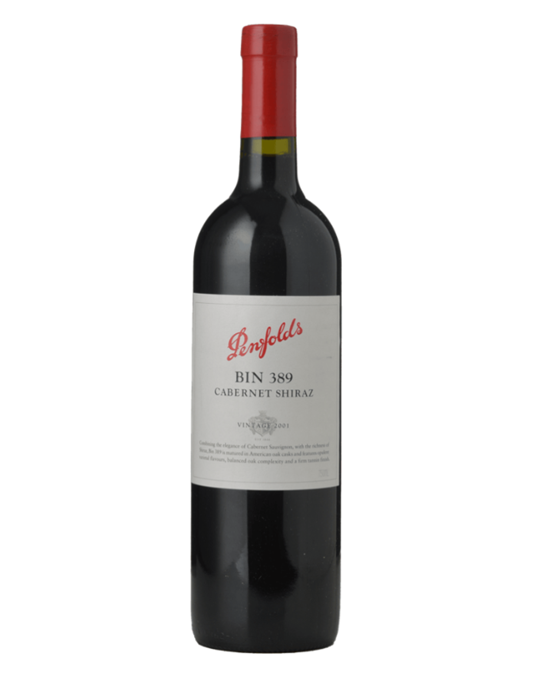 2001 Penfolds Bin 389 Cabernet - Shiraz