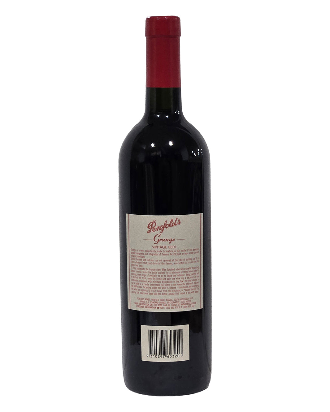 2001 Penfolds Bin 95 Grange Shiraz 750ml