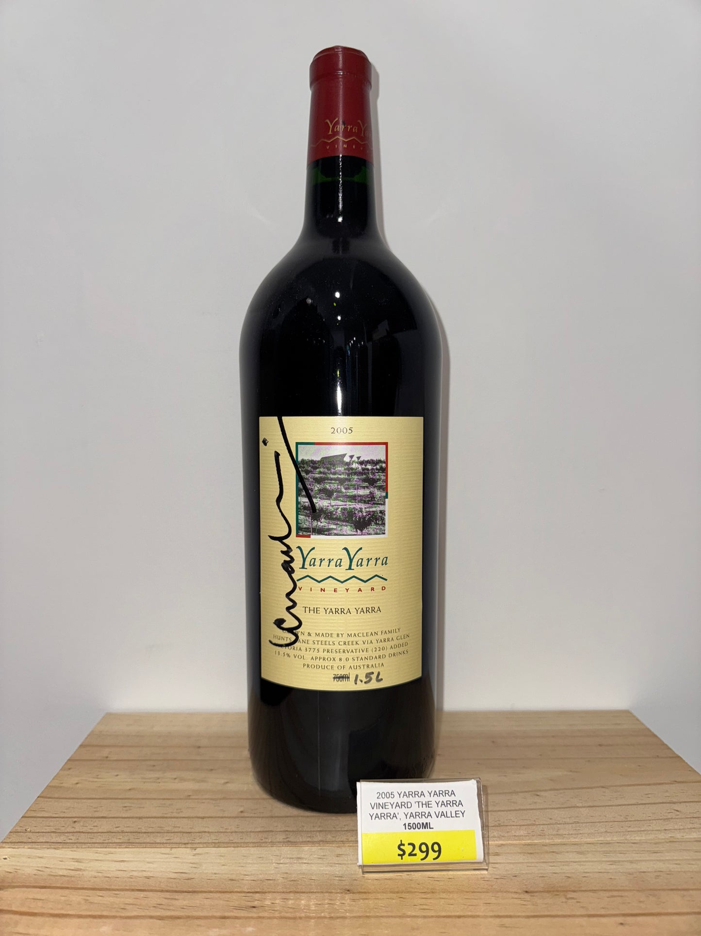 2005 Yarra Yarra Vineyard The Yarra Yarra 1.5L Magnum