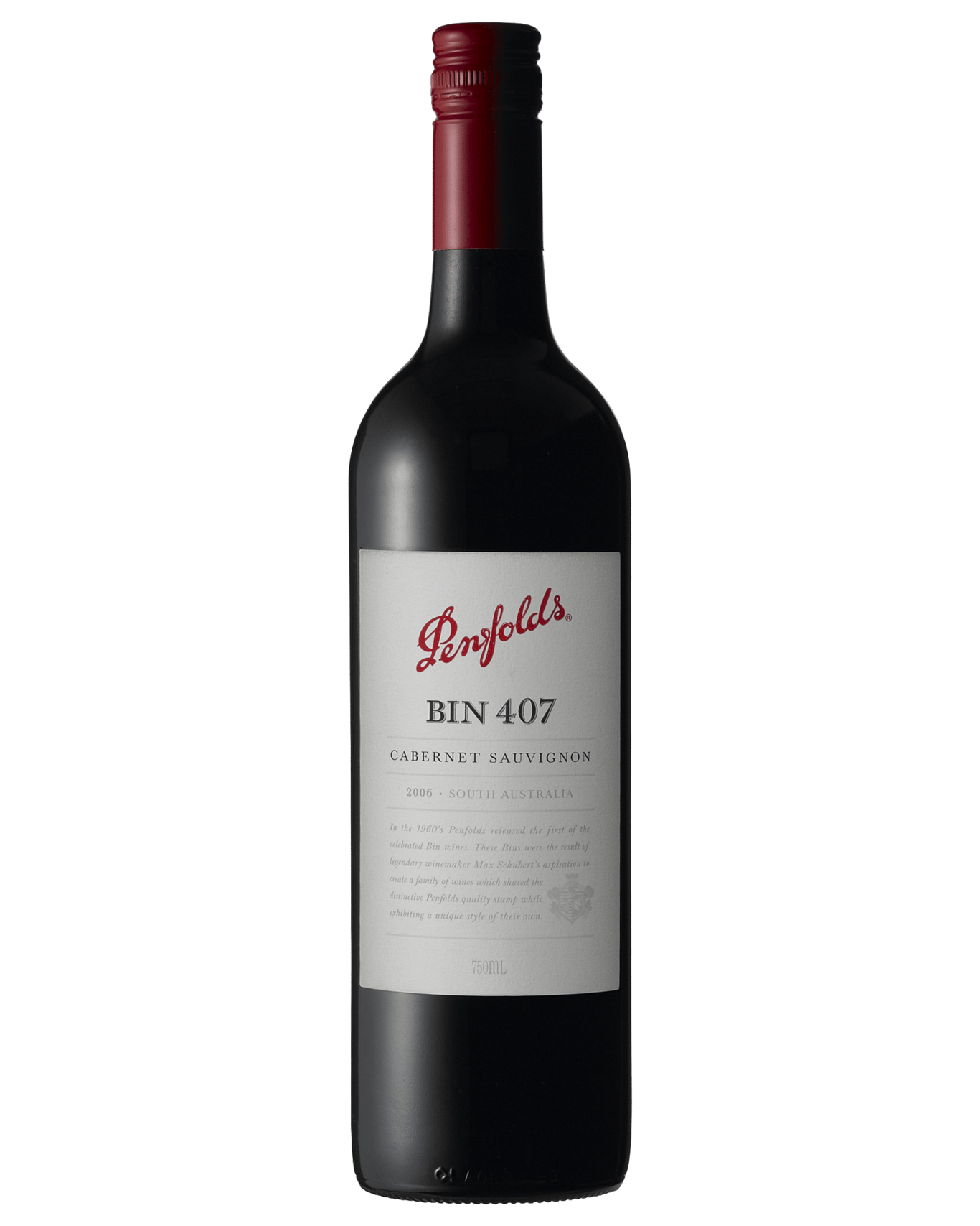 2006 Penfolds Bin 407 Cabernet Sauvignon