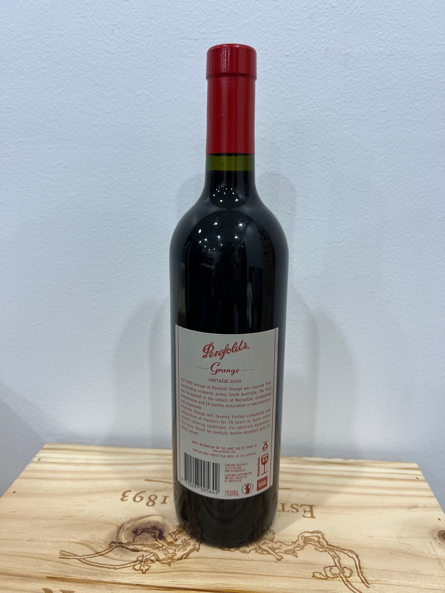 2009 Penfolds Bin 95 Grange Shiraz 750ml