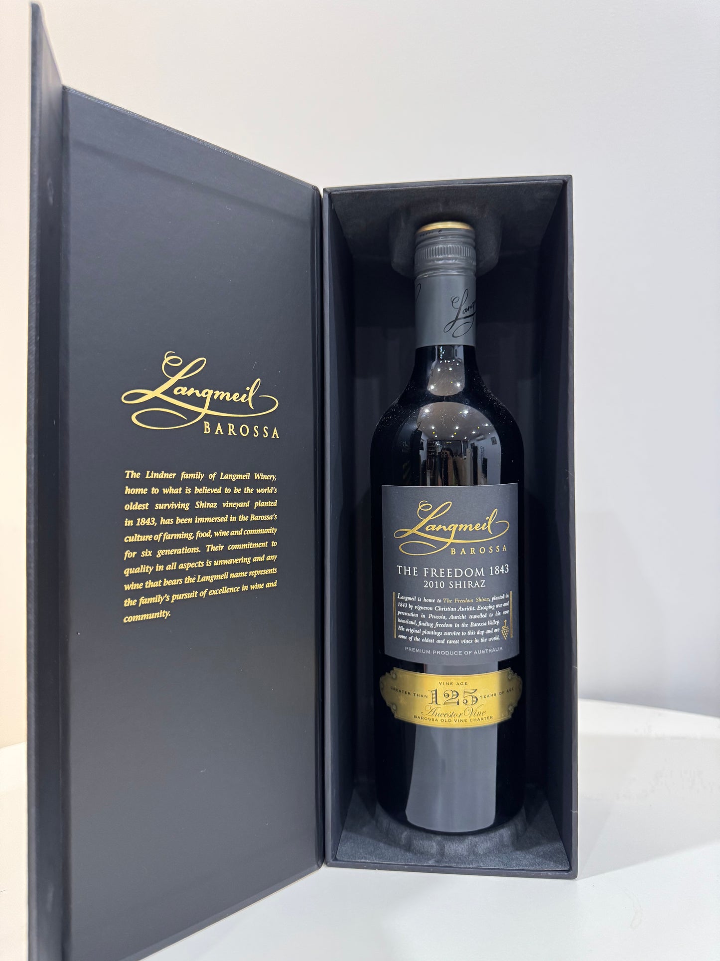2010 Langmeil Winery 'The Freedom 1843' Shiraz 750ml Gift box