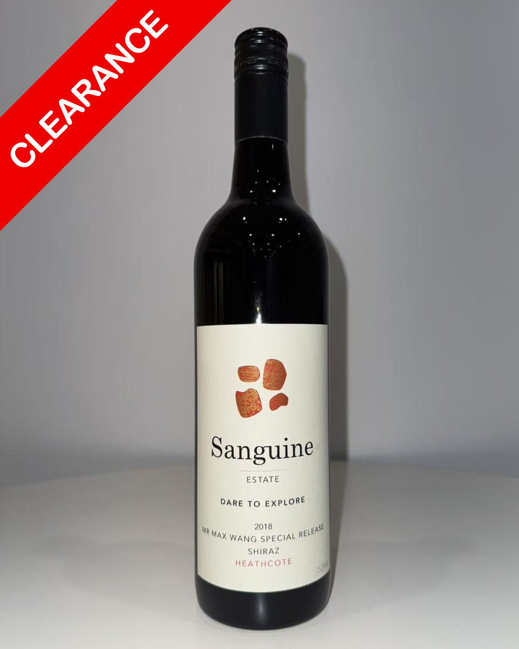 2018 Sanguine Estate Dare To Explore Mr Max Wang Special Release Shiraz 750ml