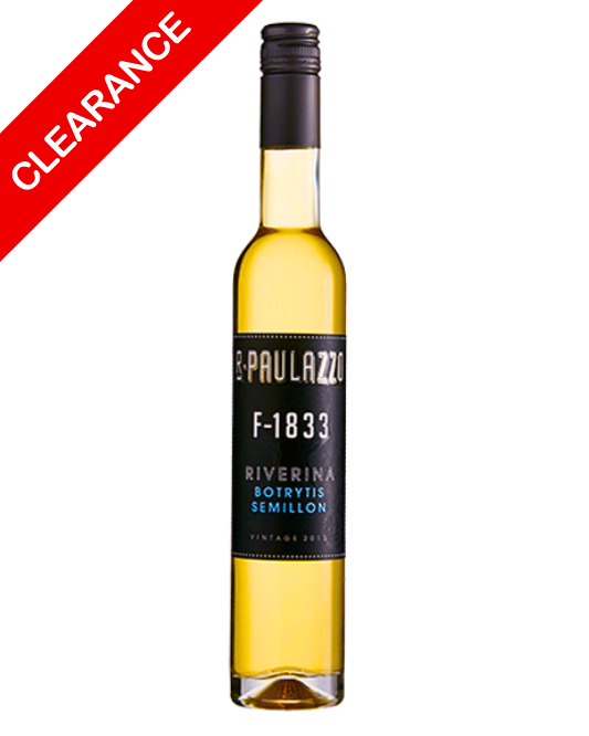 2019 R. Paulazzo Heritage Bin F-1366 Riverina Botrytis Semillon 375ml
