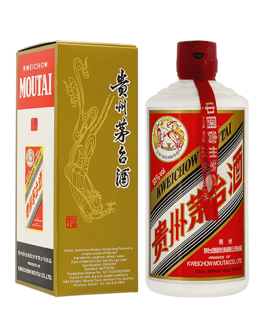 Kweichow Moutai Flying Fairy Baijiu 53% 500ml – JC FINE Kweichow Moutai Flying Fairy Baijiu 53% 500ml – JC FINE