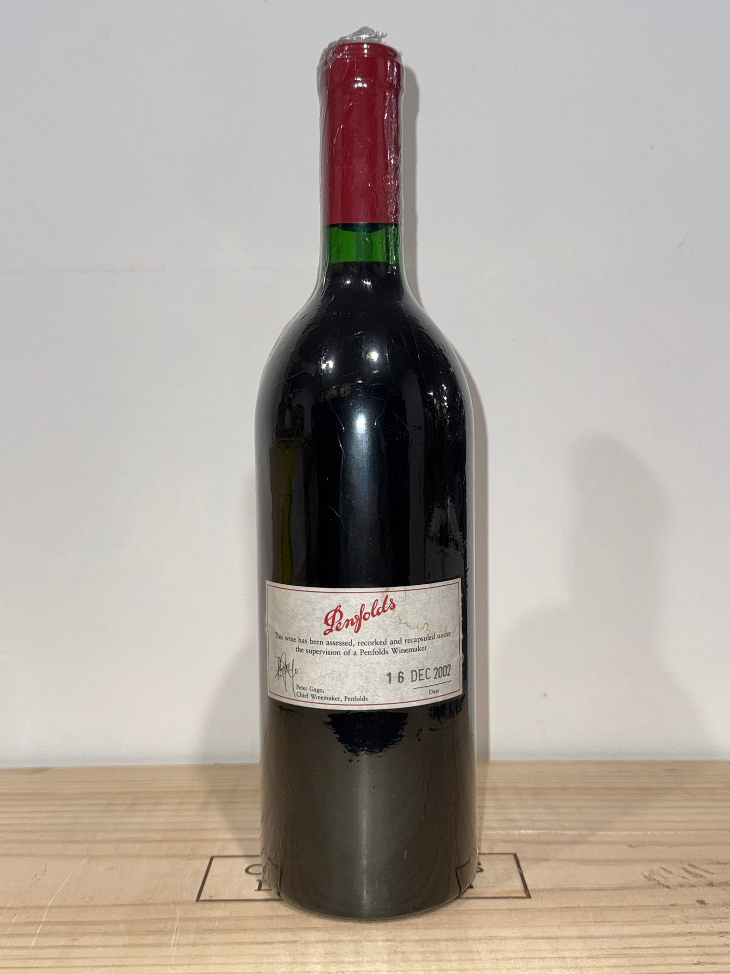 1973 Penfolds Bin 389 Cabernet Shiraz 750ml - Recorked 2002
