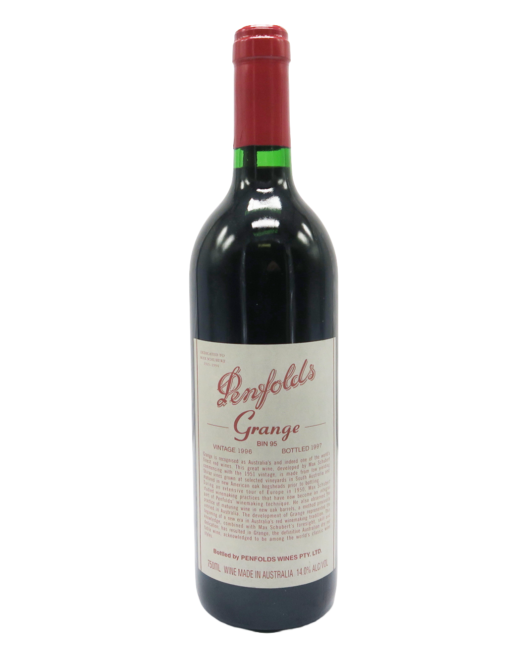 1996 Penfolds Bin 95 Grange Shiraz 750ml