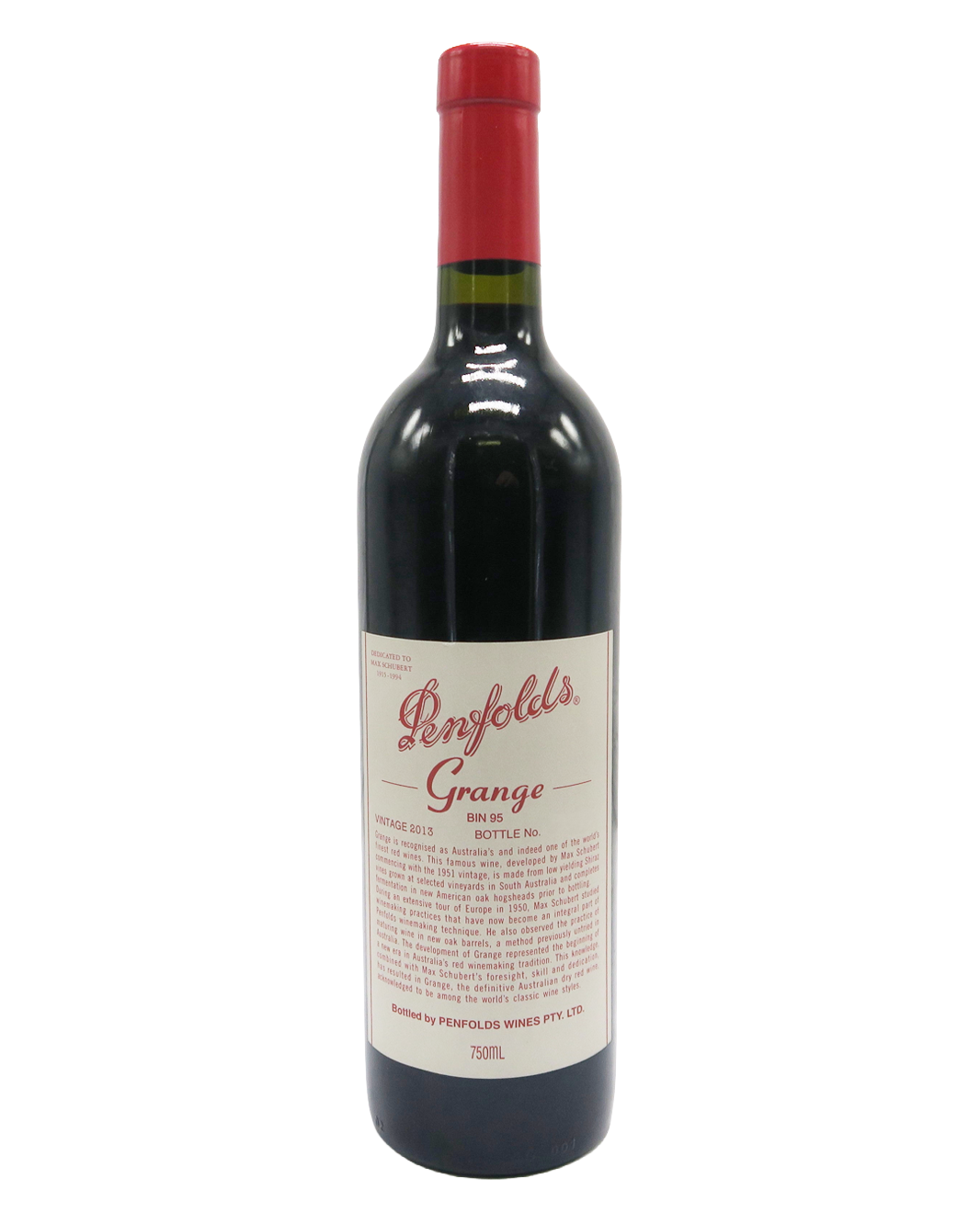 2013 Penfolds Bin 95 Grange Shiraz 750ml