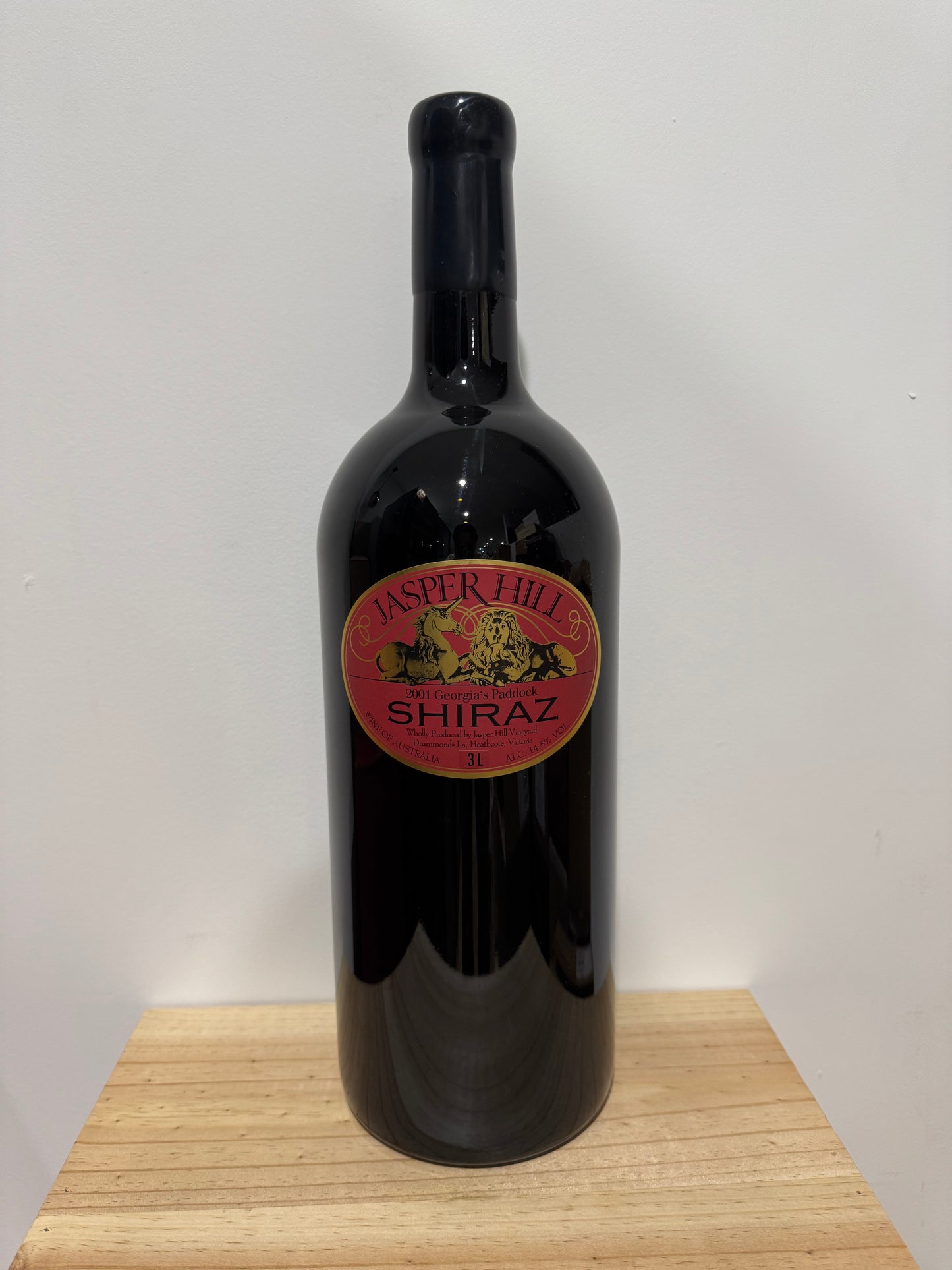 2001 Jasper Hill Georgia's Paddock Shiraz D-Magnum 3L