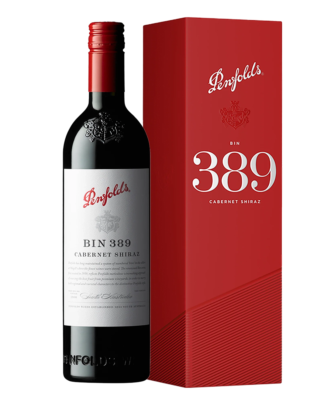2023 Penfolds Bin 389 Cabernet Shiraz Gift Box 750mL