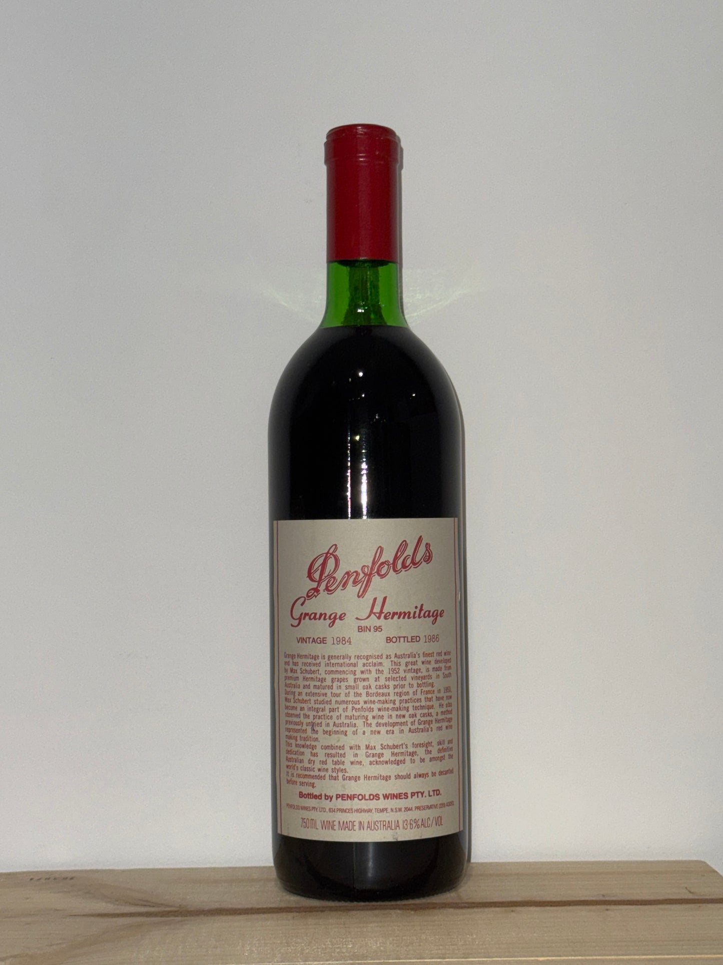 1984 Penfolds Bin 95 Grange Shiraz 750ml