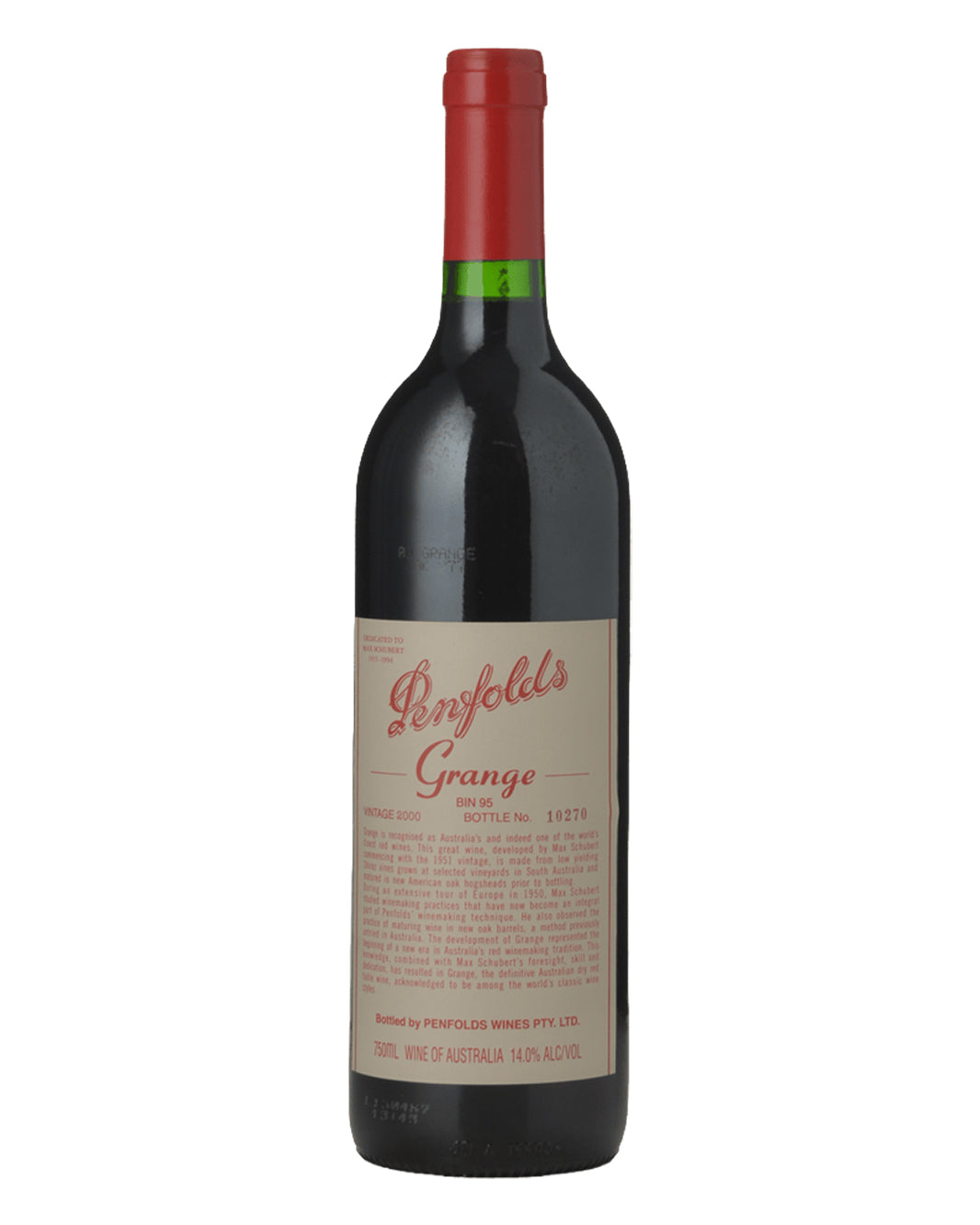 2000 Penfolds Bin 95 Grange Shiraz 750ml