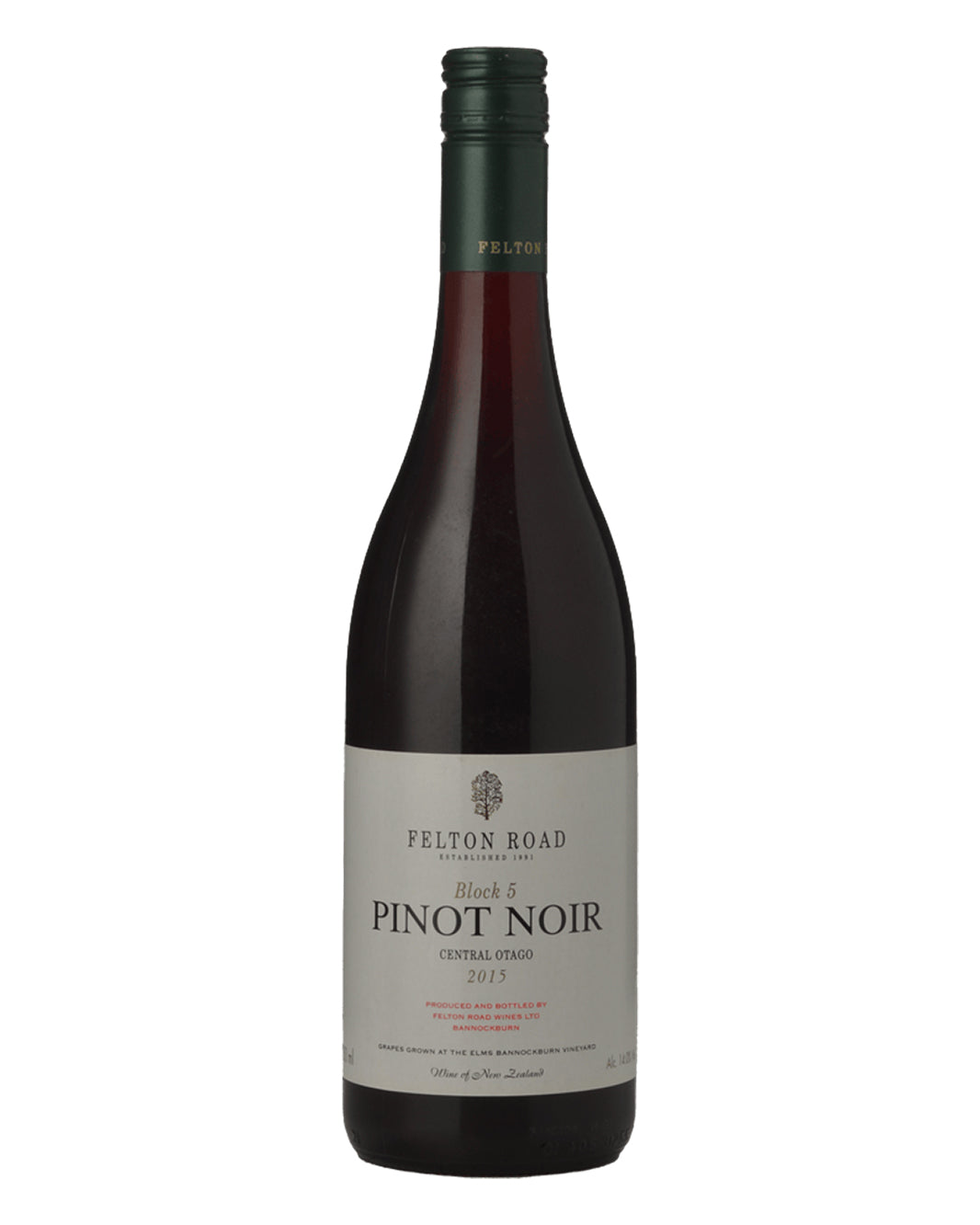 2015 Felton Road Block 5 Pinot Noir 750ml