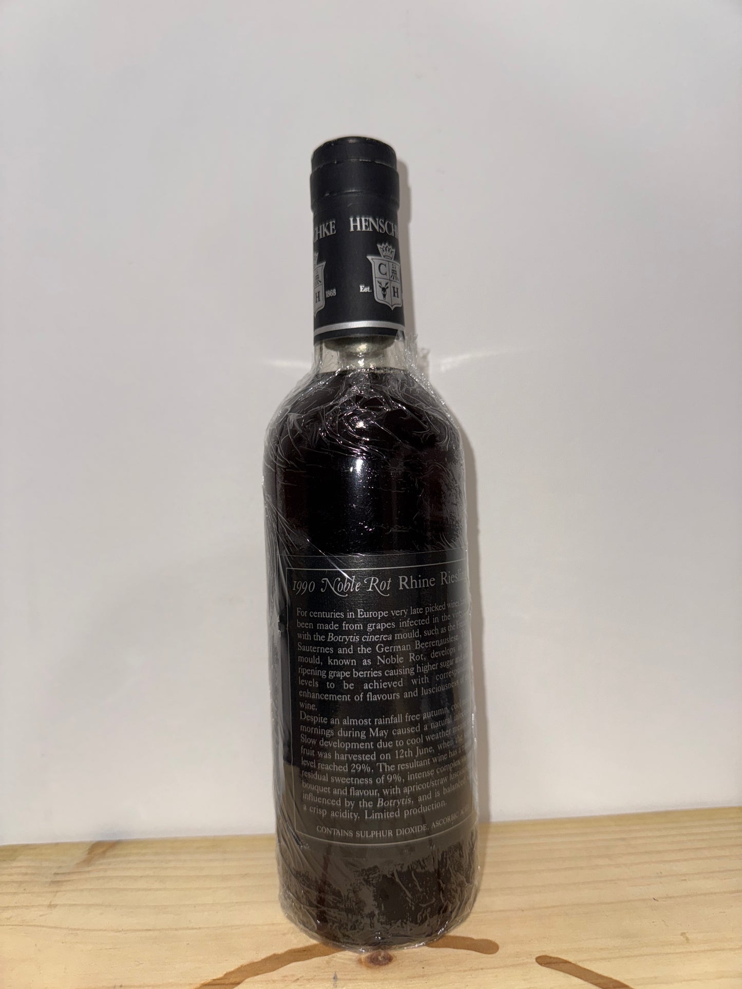 1990 Henschke Noble Rot Rhine Riesling 375ml