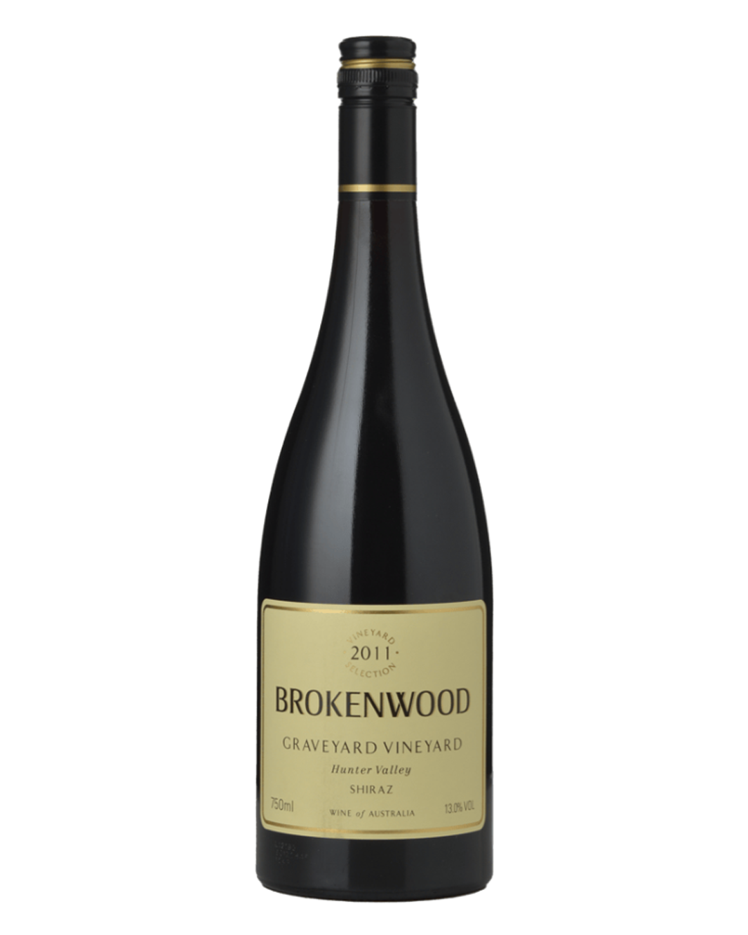 2011 Brokenwood Graveyard Vineyard Shiraz 750ml