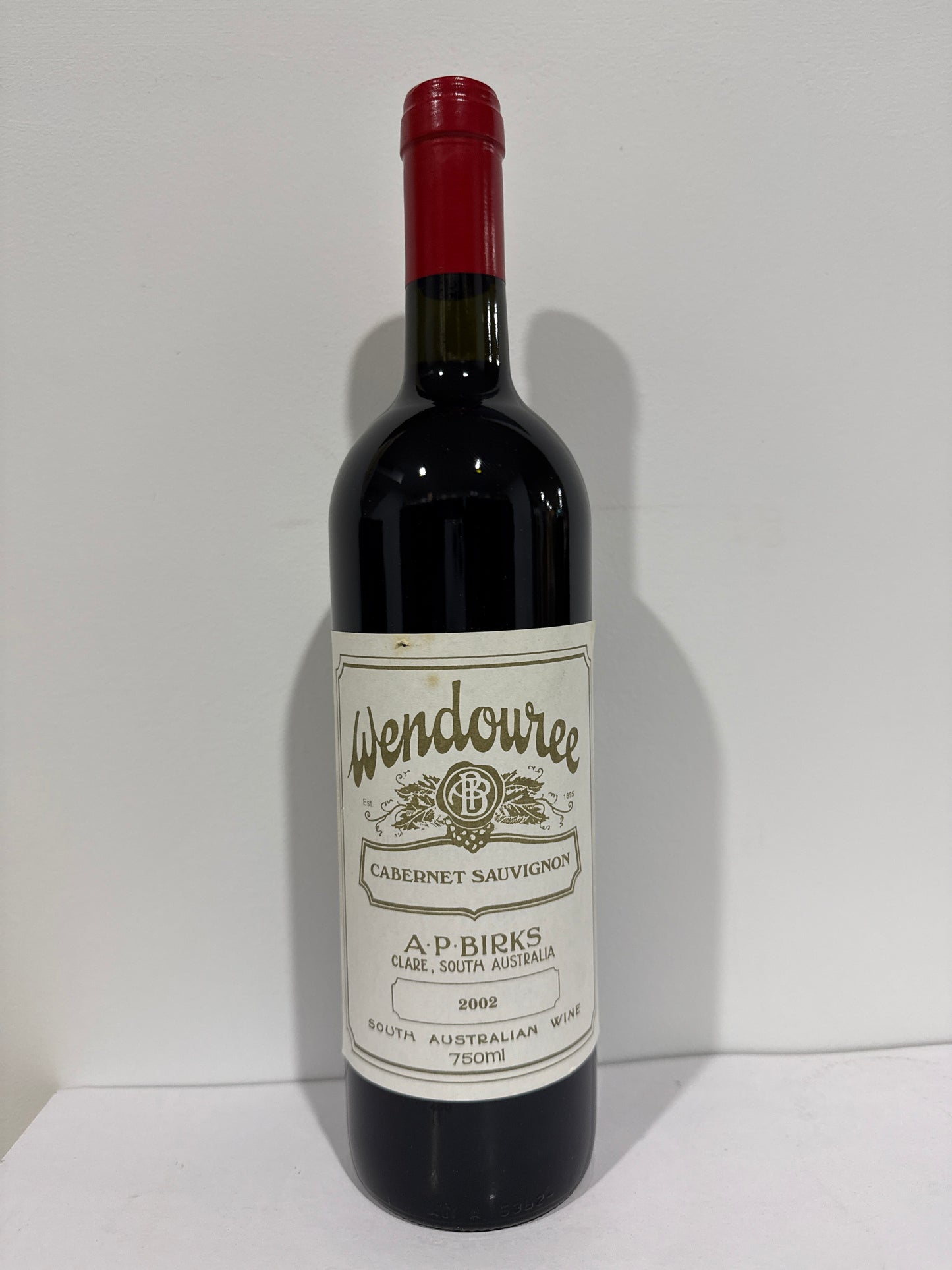2002 Wendouree Cabernet Sauvignon 750ml