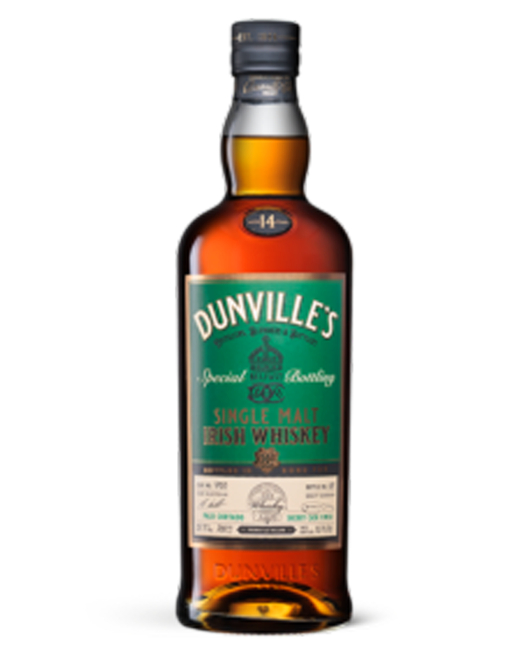 Dunville’s 14 Year Old Palo Cortado Single Malt Irish Whiskey 700ml