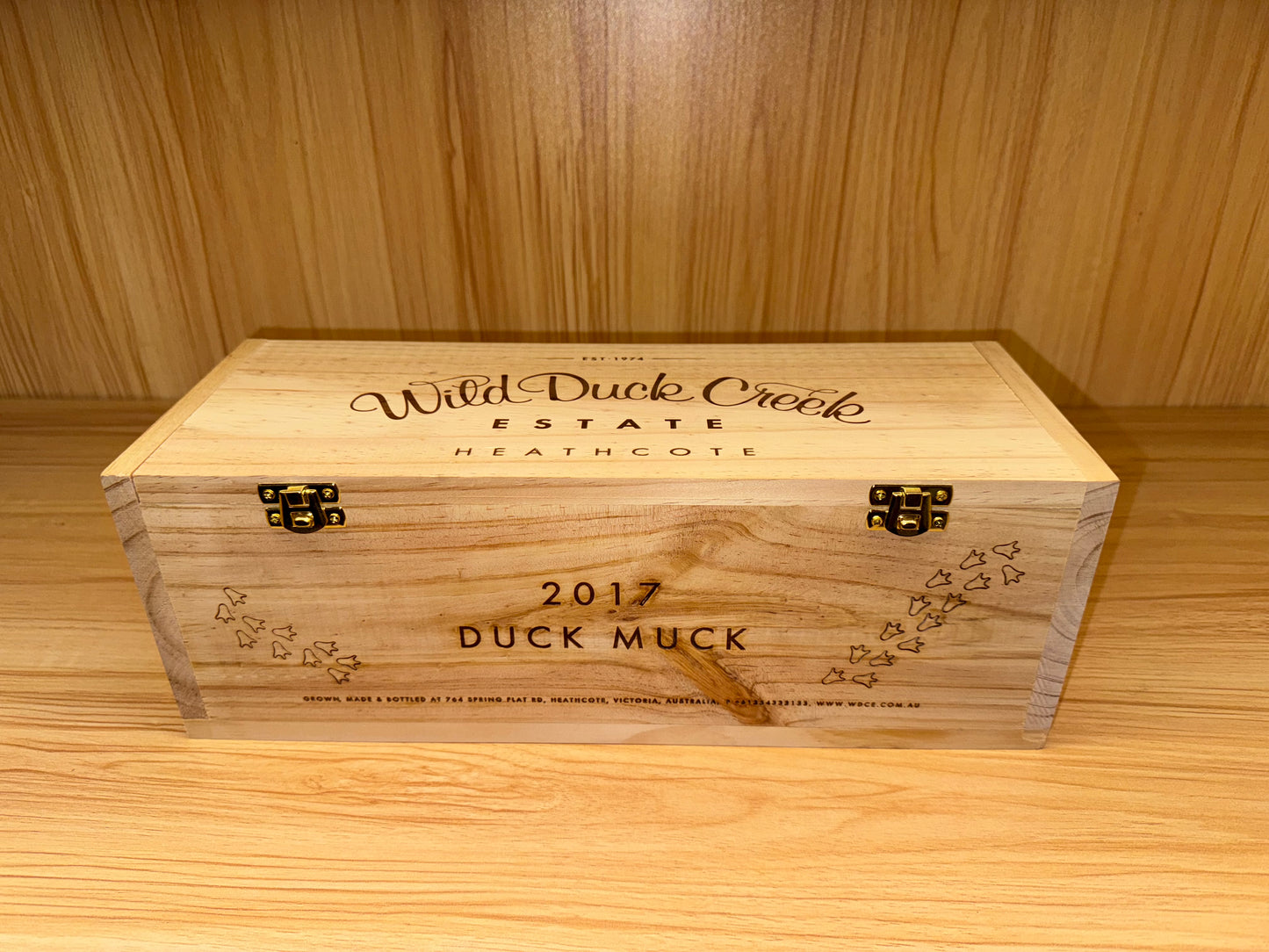 2017 Wild Duck Creek Estate Duck Muck Shiraz 750ml