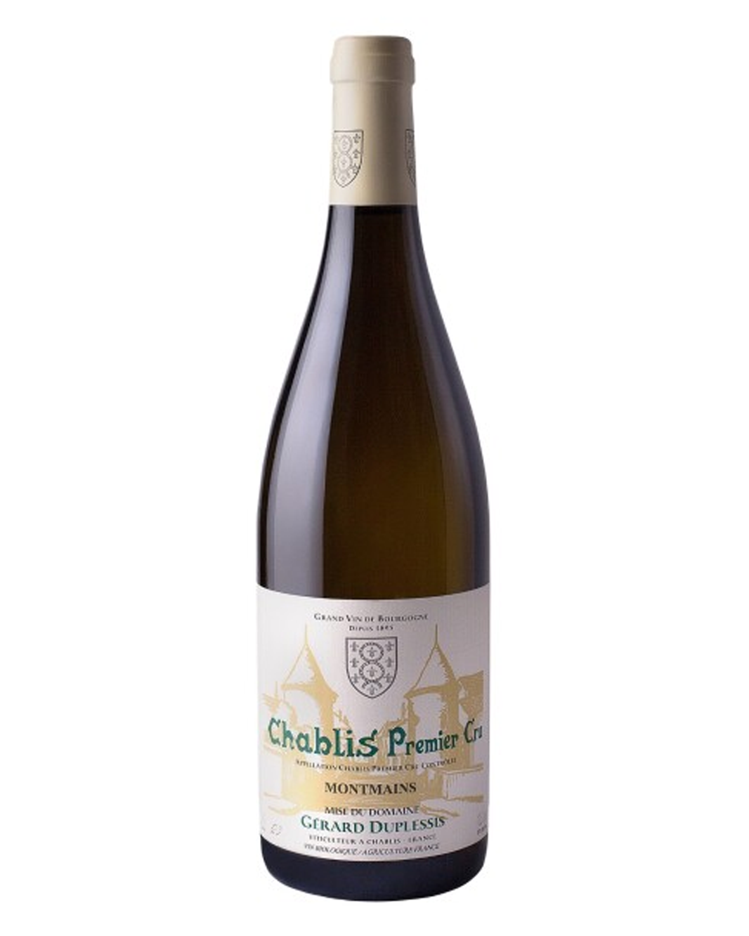 2019 Domaine Gerard Duplessis Montmains Chablis Premier Cru 750ml