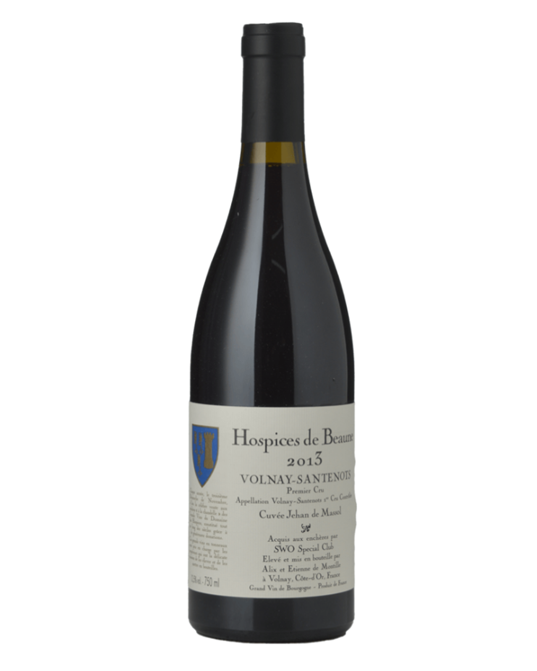 2013 Hospices de Beaune Santenots Cuvee Jehan de Massol Volnay Premier Cru 750ml