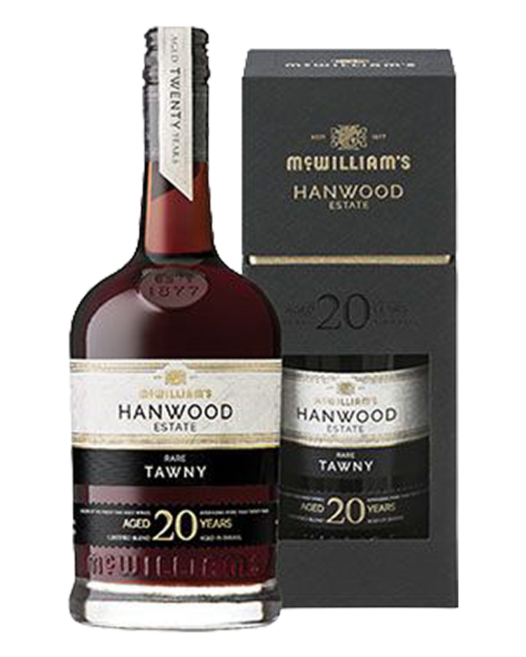 McWilliam's Hanwood Estate 20 Year Old Very Rare Tawny 750ml Gift Box
