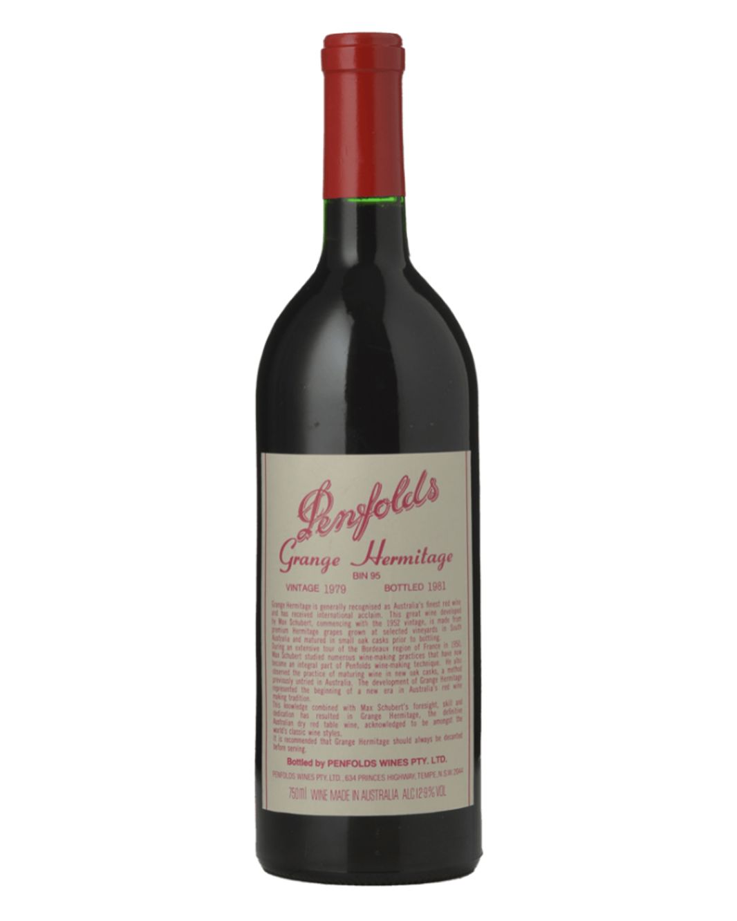 1979 Penfolds Bin 95 Grange Shiraz 750ml