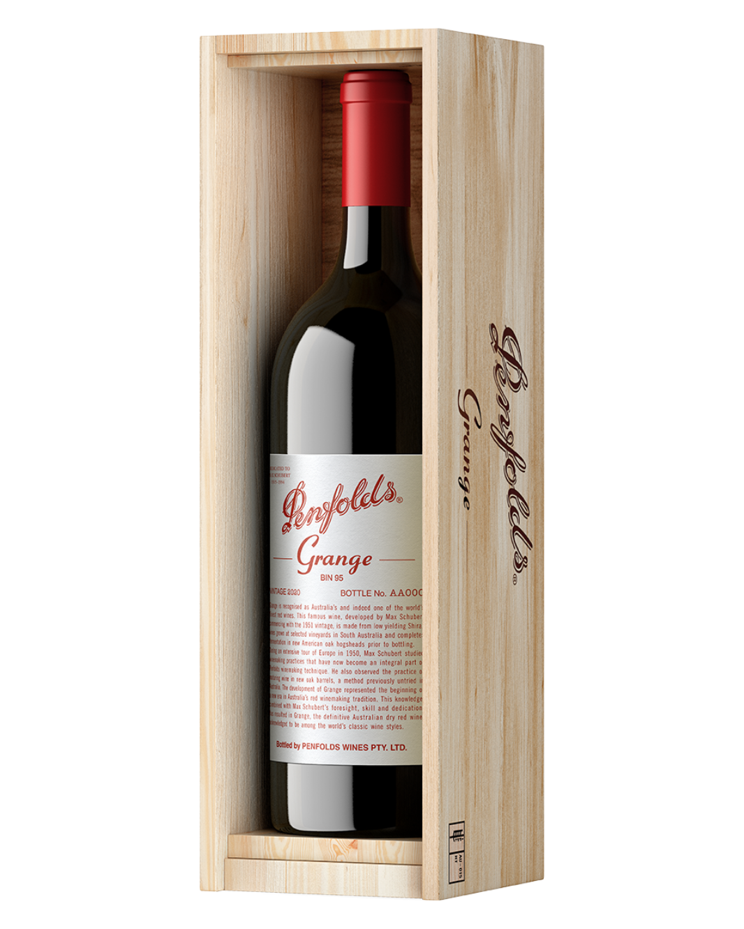 2019 Penfolds Bin 95 Grange Shiraz 1.5L Magnum Original Wood Box