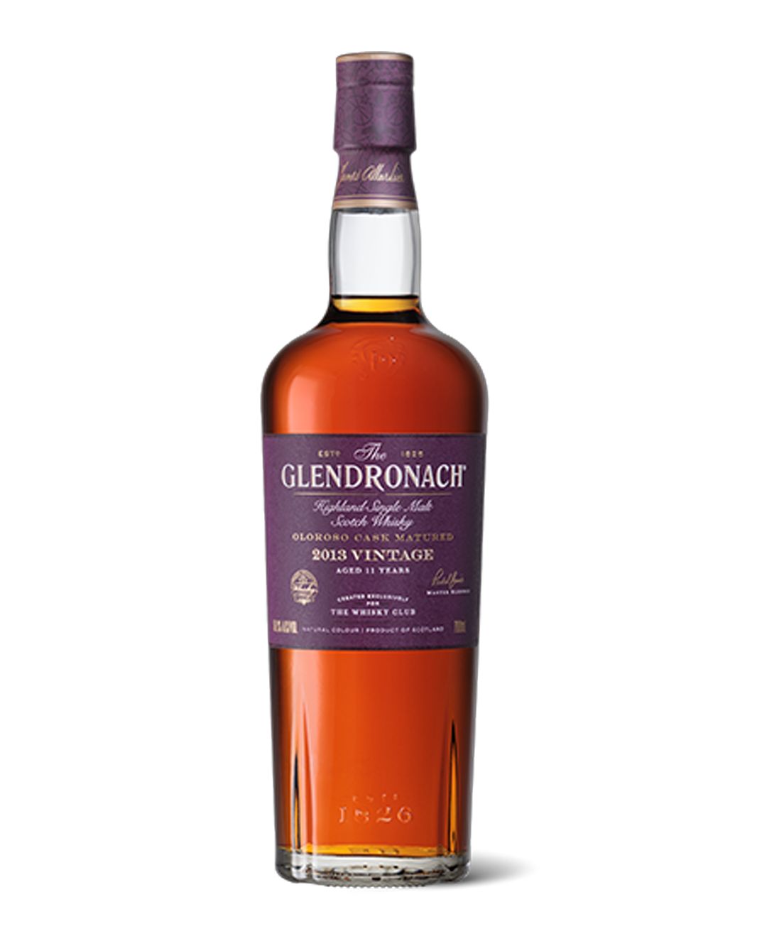 The GlenDronach 2013 Oloroso Cask Single Malt Scotch Whisky 700ml