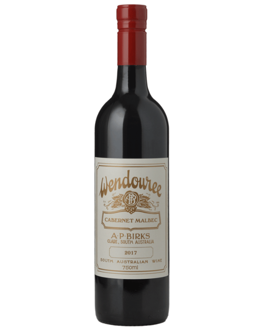WENDOUREE Cabernet Malbec, Clare Valley. 2017. Screwcap Closure, Minor Capsule Damage