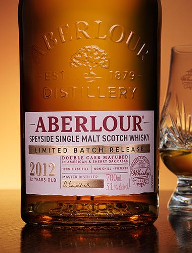 Aberlour 2012 Vintage 100% First Fill Casks 700ml