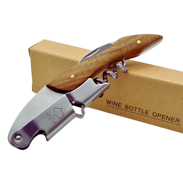 Wood Handle Corkscrew