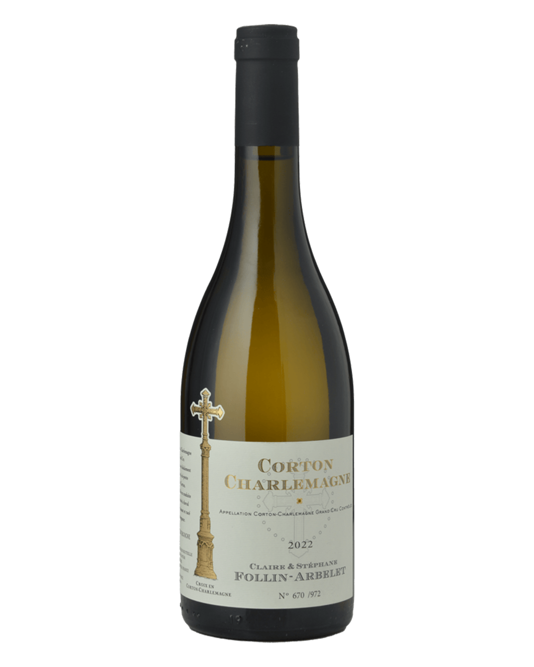 2022 Claire & Stephane Follin-Arbelet Corton-Charlemagne Grand Cru 750ml