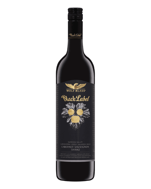 2010 Wolf Blass Black Label 38th Vintage Cabernet Shiraz 750ml