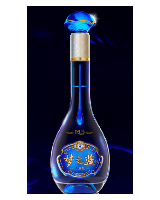 Yanghe Mengzhilan M3 Crystal (Dream Blue M3) 40.8% 550ml