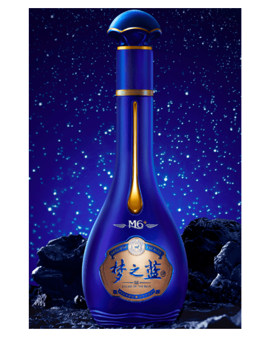 Yanghe Mengzhilan M6+ Baijiu - 52% 550ml – JC FINE WINES