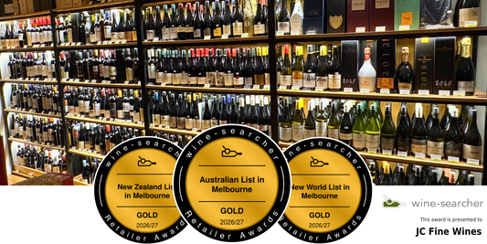 JC Fine Wines Wins Triple Gold at the Wine-Searcher Retailer Awards 2026/27
