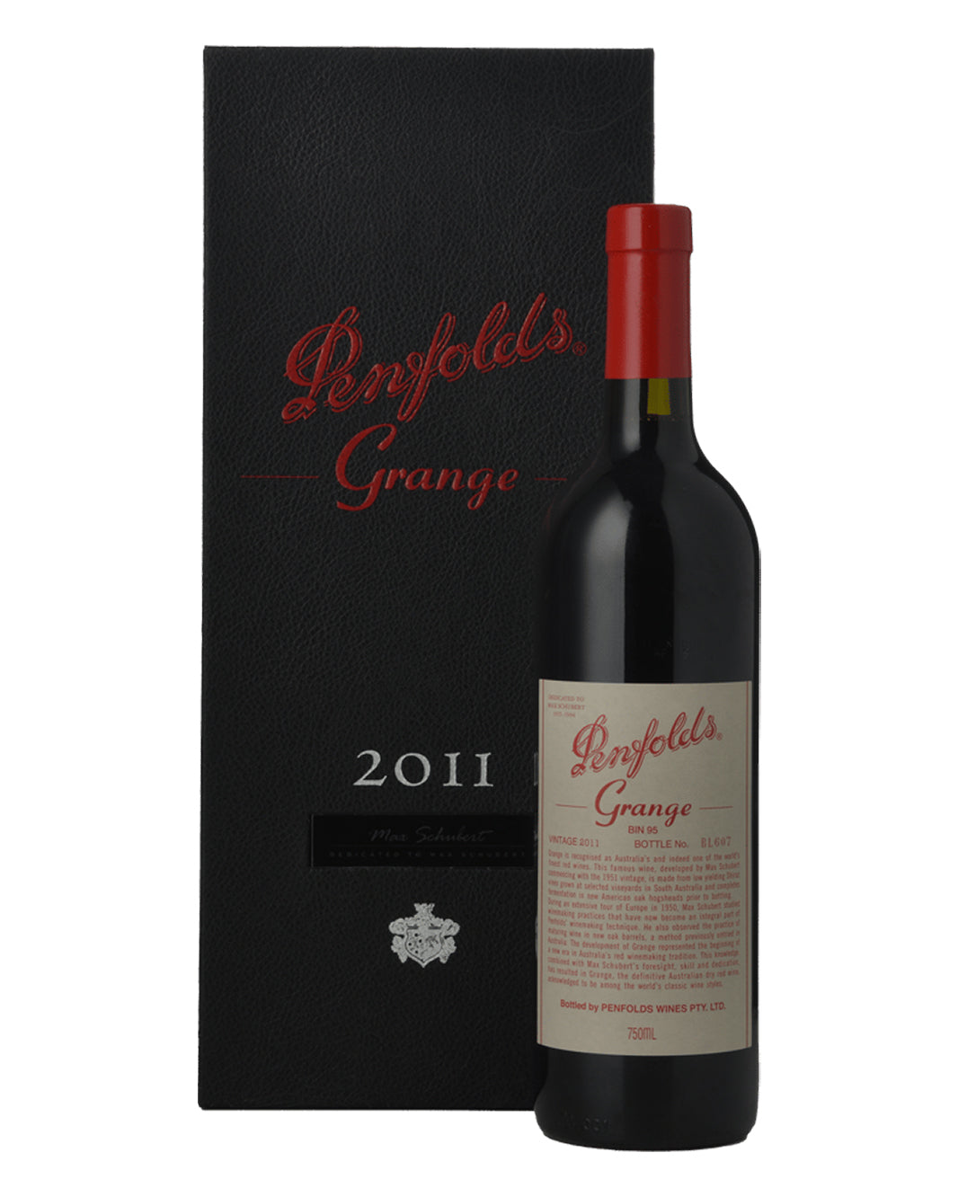 2011 Penfolds Bin 95 Grange Shiraz 750ml Gift Box Minor Presentation Box Damage/Stains