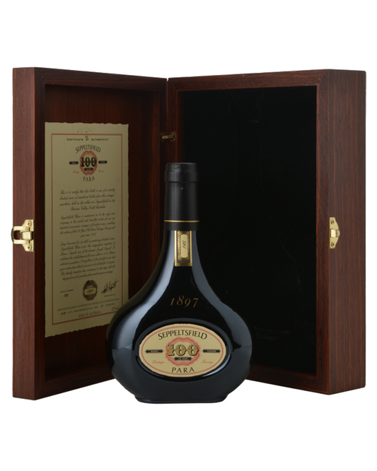 1897 Seppeltsfield Para Vintage Tawny 375ml Half Bottle Original Timber Case