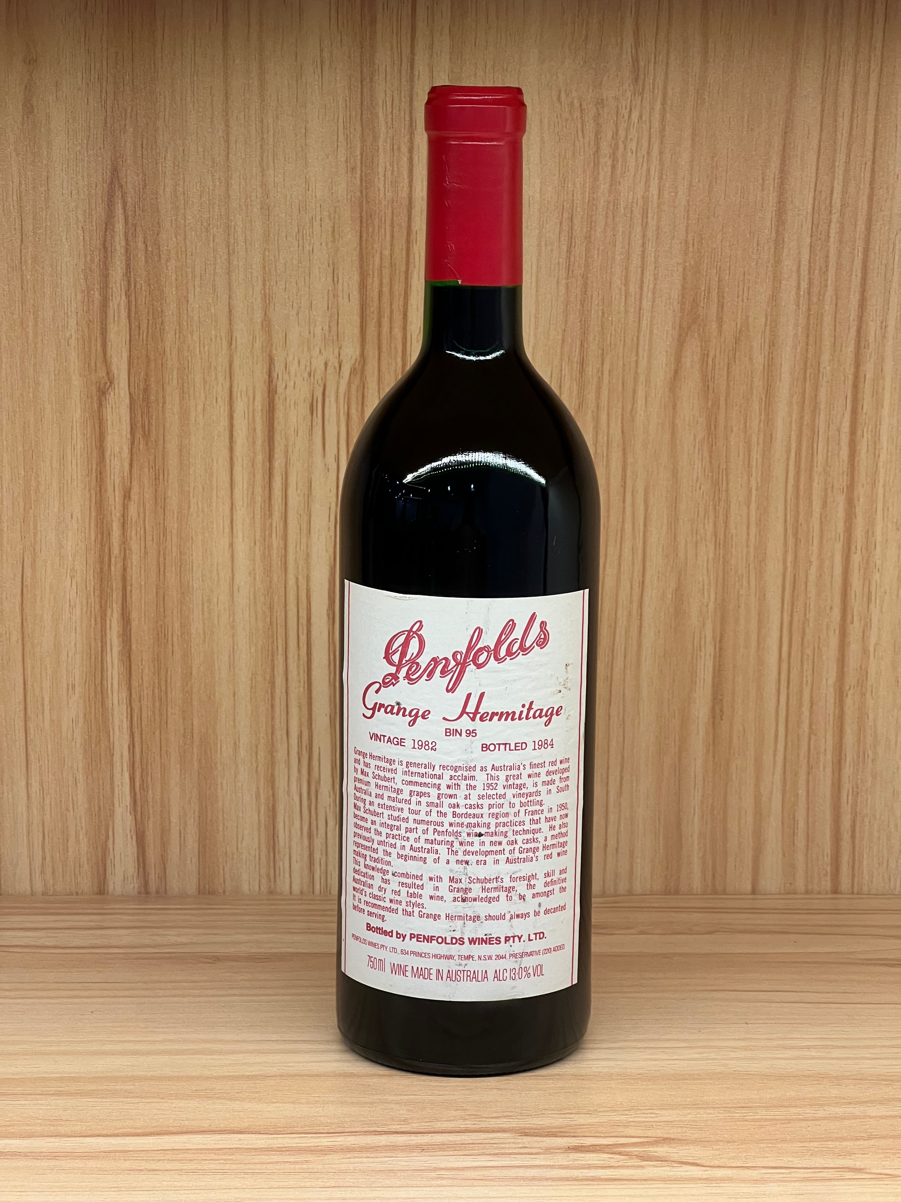 1982 Penfolds Grange Shiraz – JC FINE WINES