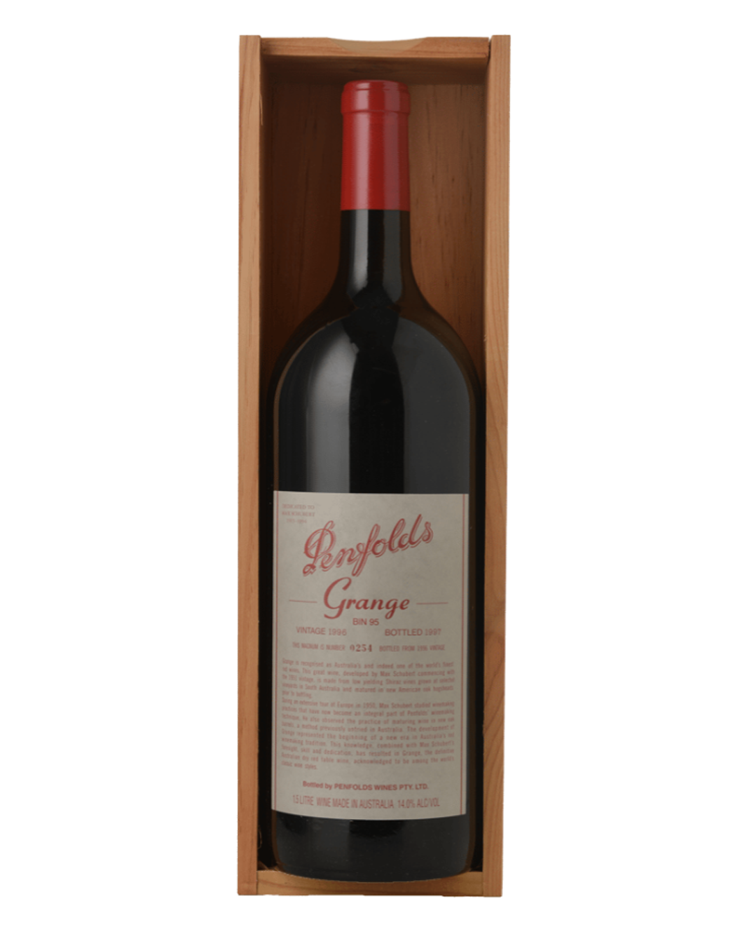 1996 Penfolds Bin 95 Grange Shiraz Magnum – JC FINE WINES