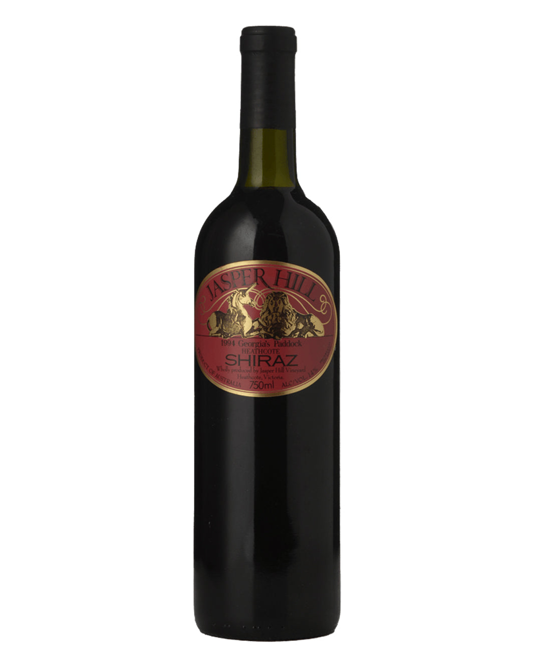 1994 Jasper Hill Georgia's Paddock Shiraz 750ml Just Below Base of Neck
