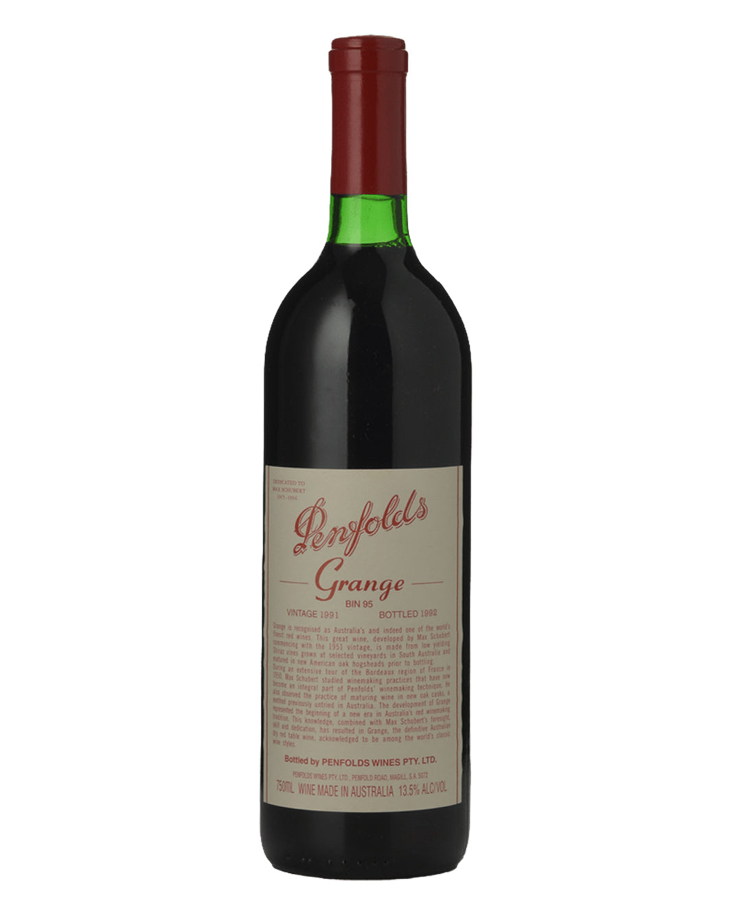 1991 Penfolds Bin 95 Grange Shiraz 750ml