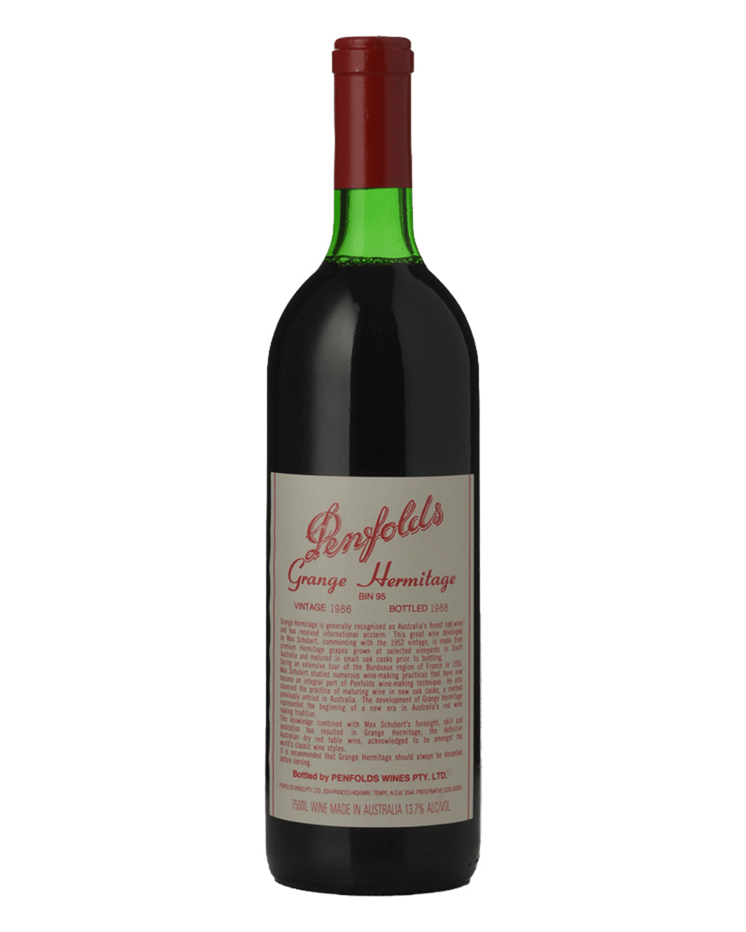 1986 Penfolds Bin 95 Grange Shiraz 750ml